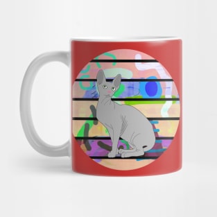 Gray Cat Mug